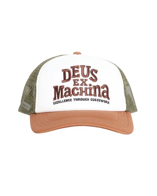 Deus Ex Machina Green Baylands Trucker Cap for men