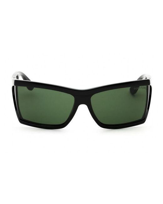 Tom Ford Green Frame And Lens Sunglasses