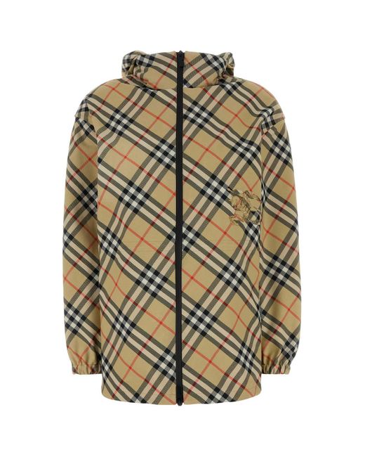 Burberry Multicolor Embroidered Polyester Jacket