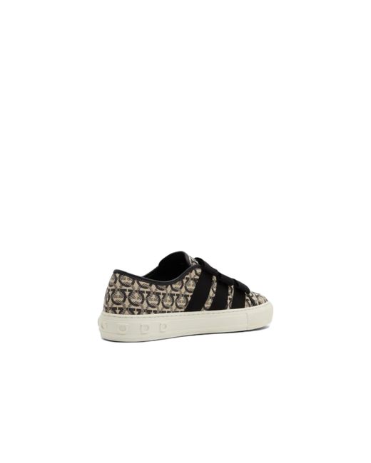 Ferragamo Black Ferragamo Nataly Sneakers,