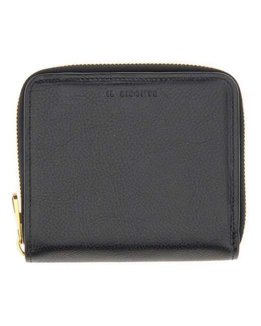 Il Bisonte Black Leather Wallet