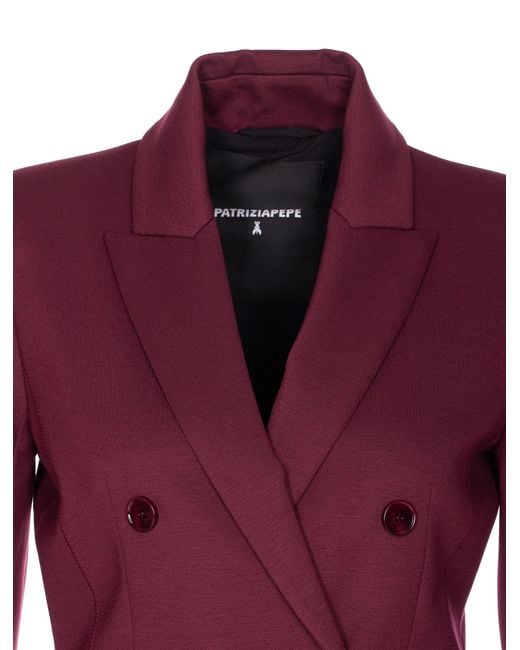 Patrizia Pepe Purple Jackets