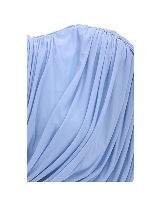 Magda Butrym Blue Blouse