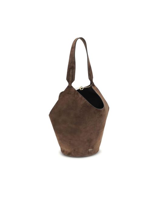Khaite Brown Lotus Small Shulder Bag