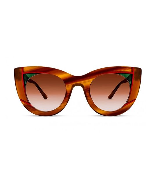 Thierry Lasry Brown Wavvvy Sunglasses