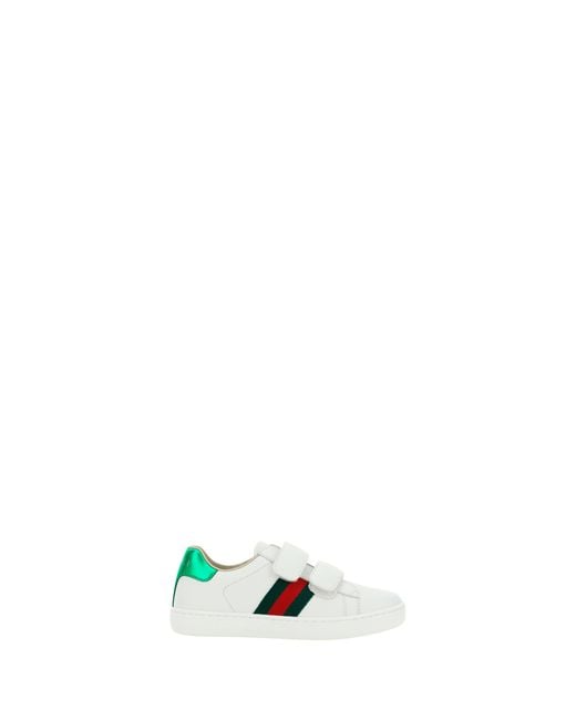 Gucci White Sneakers For Boy for men