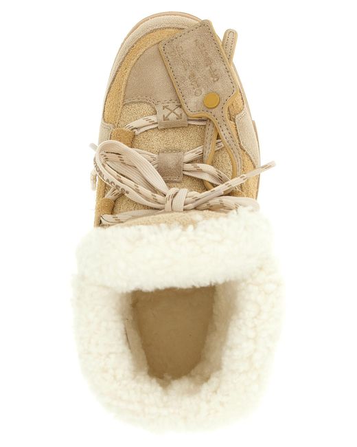 Off-White c/o Virgil Abloh Natural Winter' Ankle Boots
