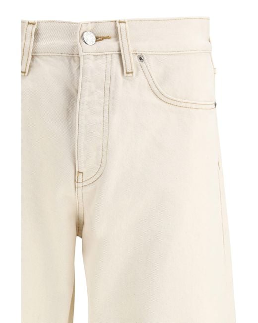 sunflower Natural Loose Fit Contrast Jeans for men