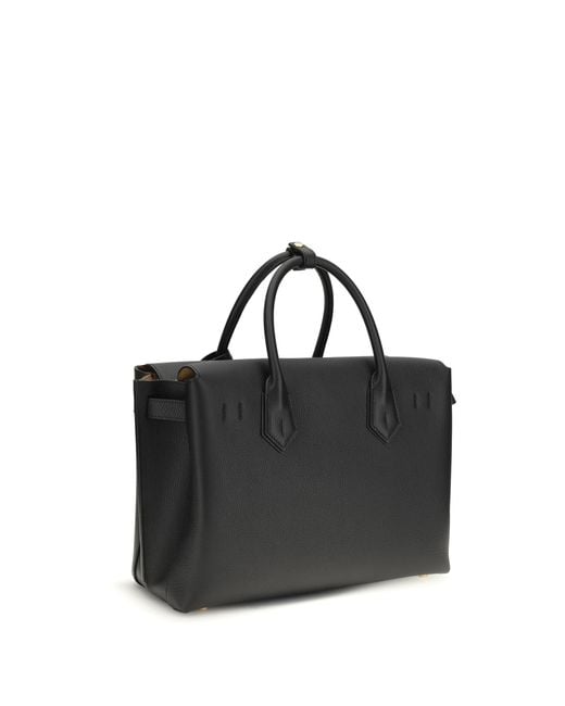 MCM Black Milla Handbag Calf Leather Bos Taurus Handbags