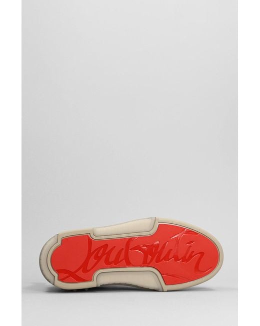 Christian Louboutin Natural Astroloubi Sneakers for men