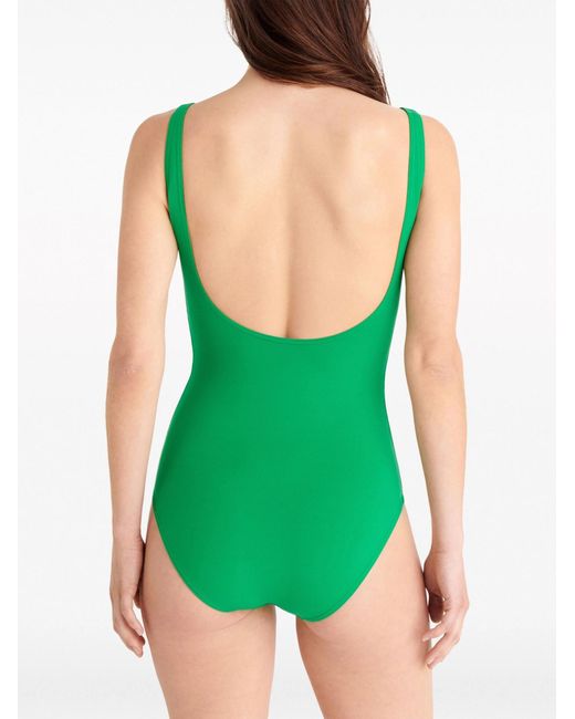 Eres Green Asia Open-back Swimsuit
