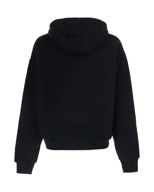 Amiri Black Hooded Zip Sweatshirt Sweatshirts for men