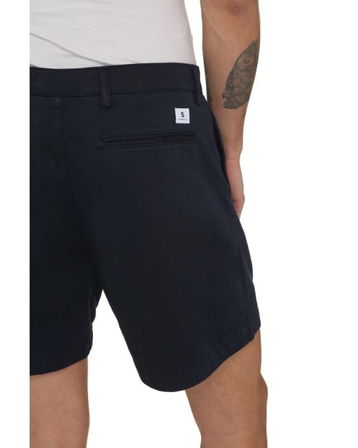 Department 5 Blue Bermuda Shorts Cotton for men