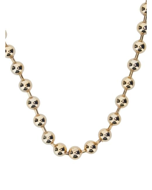 Semicouture Metallic Necklace Brass Necklaces