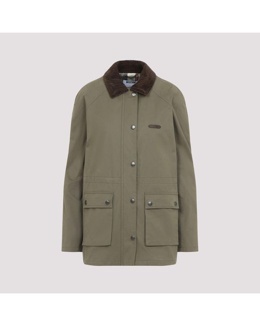 Moschino Green Cotton Jacket