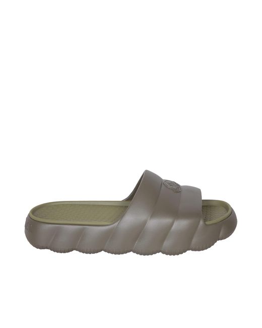 Moncler Gray Sandals for men
