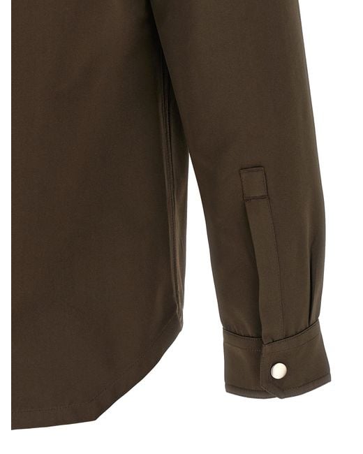 Rick Owens Green Polyester Blouse for men