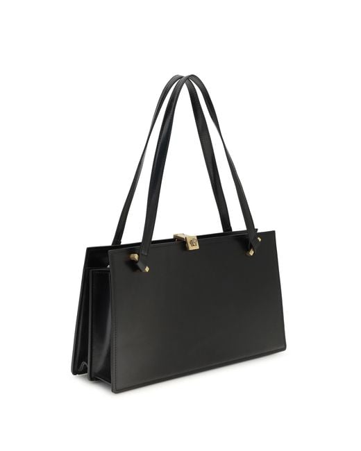 Versace Black Severine Shoulder Bag Leather/ '82 Calf Bos Taurus