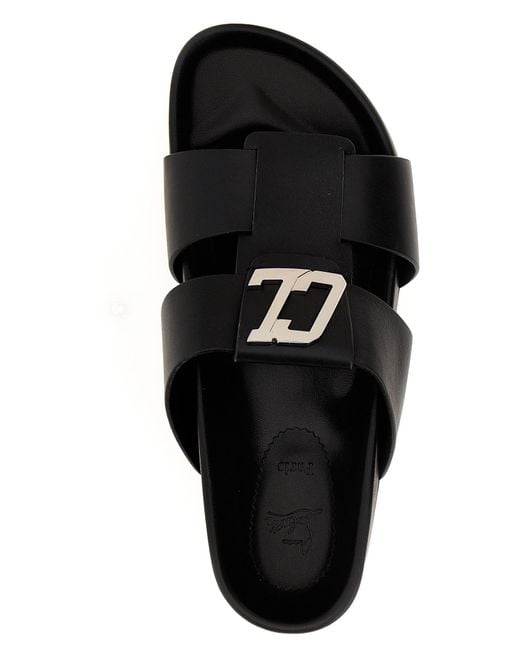 Christian Louboutin Black 'dhabubizz' Sandals for men