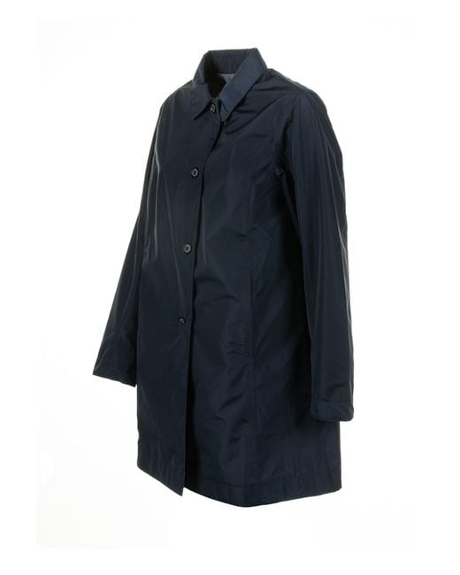Barbour Blue Trench Coat