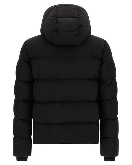 Moorer Black Wool Bomber Clothing for men