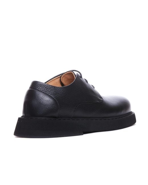 Marsèll Black Spalla Derby Laced Up Shoes for men
