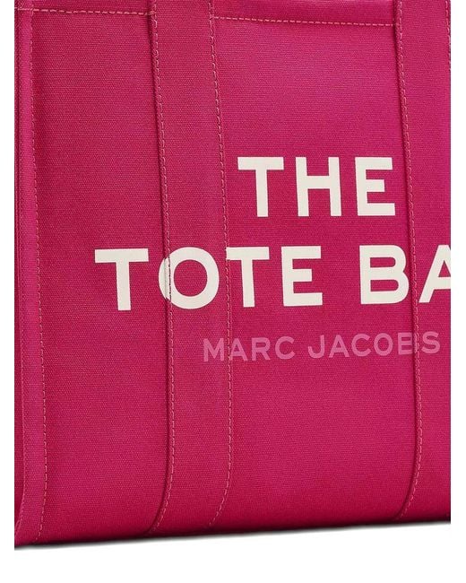Marc Jacobs Red Tote Bag Fuchsia Cotton Tote-Bags