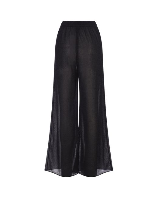 Oseree Black Lumiere Trousers