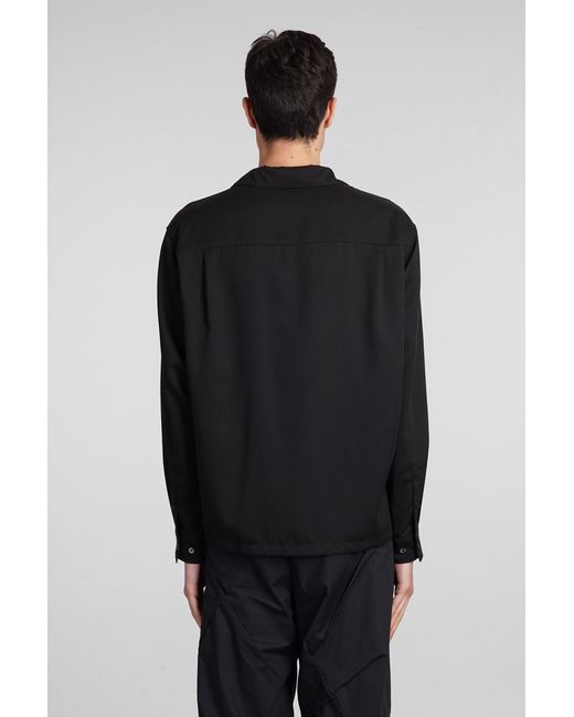 Undercover Shirt In Black Rayon for men