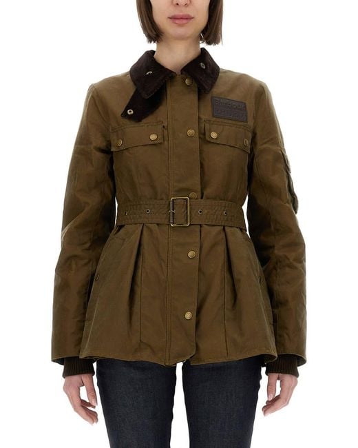 Barbour Brown Constance Jacket
