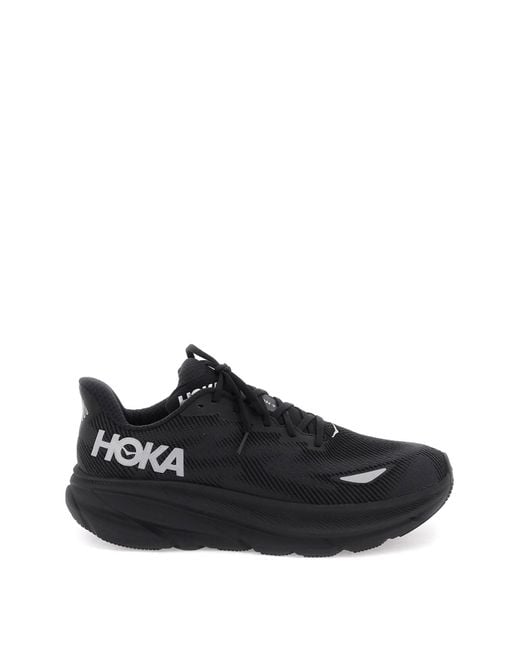 Hoka One One Black 'clifton 9' Sneakers for men