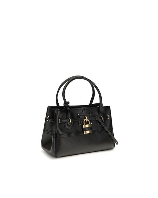 Chloé Black Buffalo Leather Shoulder Bag