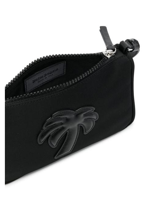 Palm Angels Black Big Palm Mini Shoulder Bag