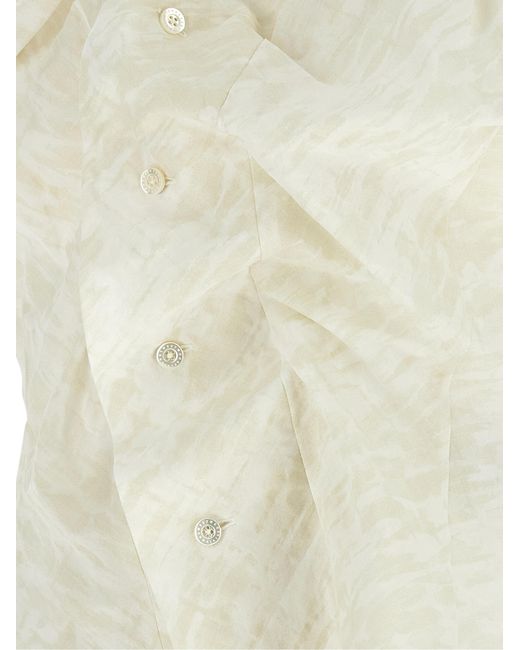 Vivienne Westwood White 'Drunken' Shirt