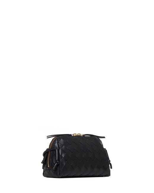 Bottega Veneta White "Intrecciato" Concert Bag