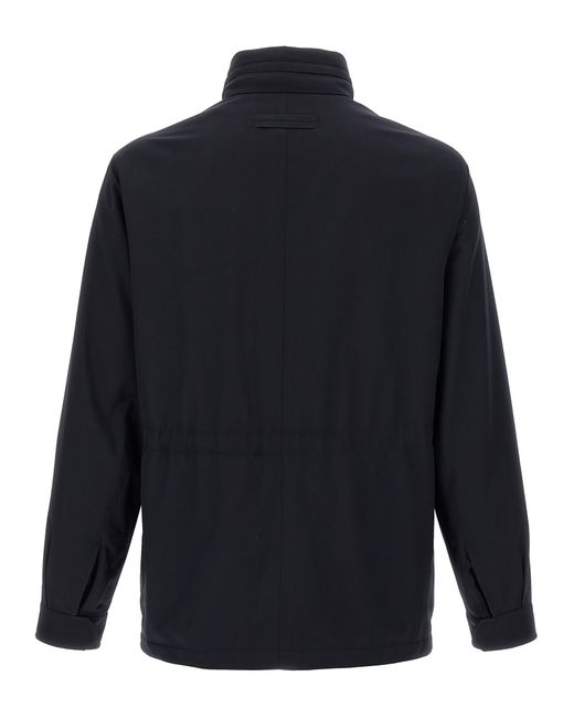 Zegna Blue 'Motorin 250Cc' Jacket for men