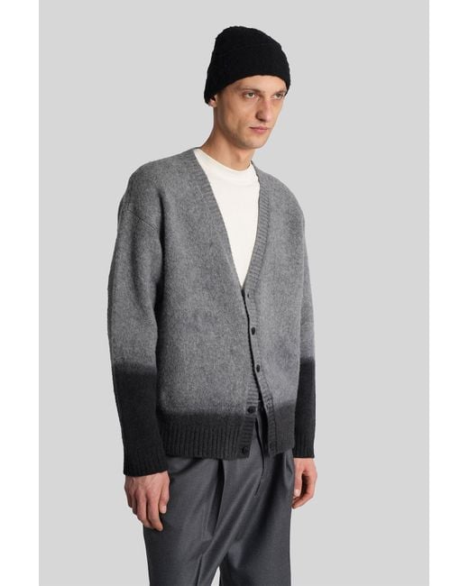 Paura Gray Radmin Cardigan for men