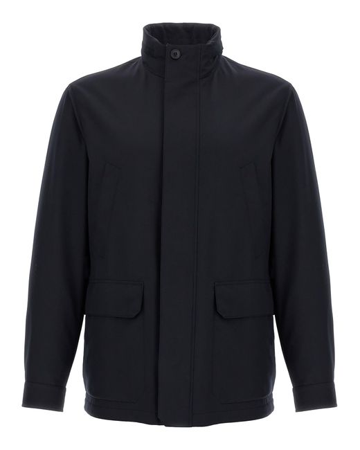 Zegna Blue 'Motorin 250Cc' Jacket for men