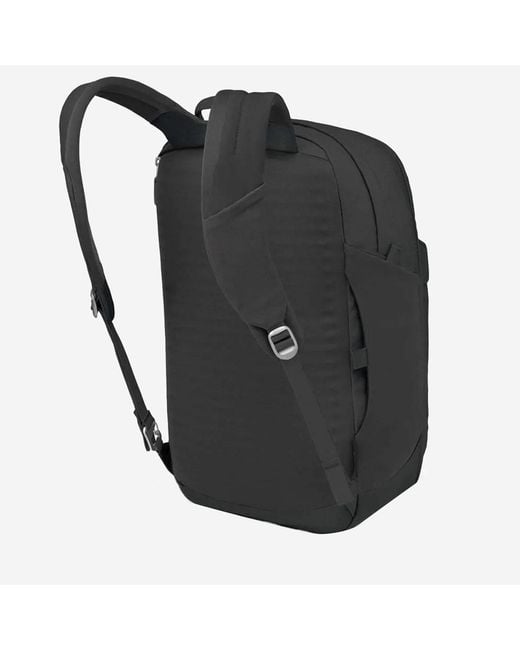 Osprey Black Large Day Backpack Recycled Polyester Backpacks for men
