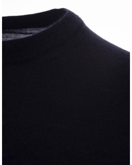 Fedeli Blue Night Cashmere Sweater for men