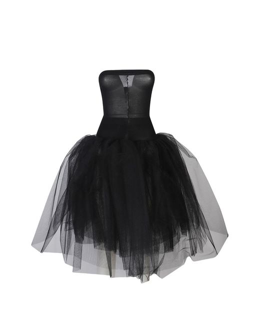 Junya Watanabe Black Tulle Skirt