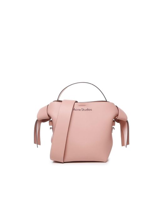 Acne Pink Mini Musubi Bag