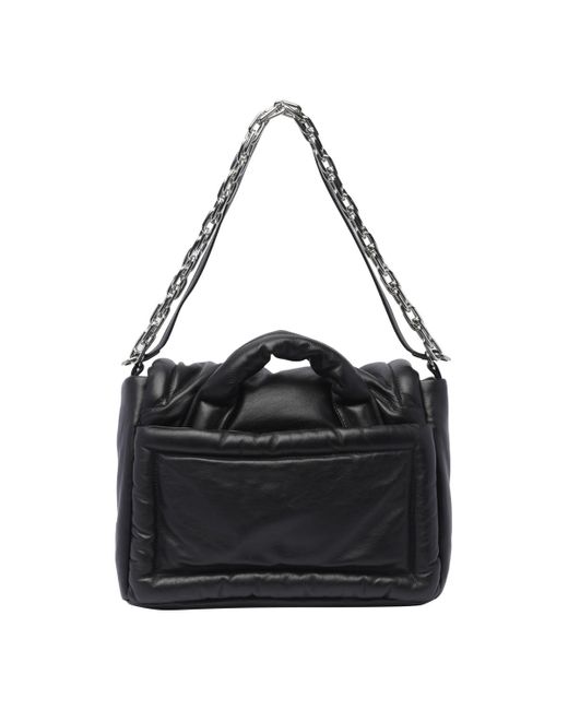 Vic Matié Black Shoulder Bag