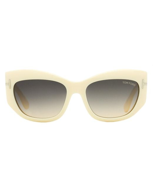 Tom Ford Black Tf1065 Brianna Sunglasses 25B 55Mm Ft1065 Plastic (Acetate)