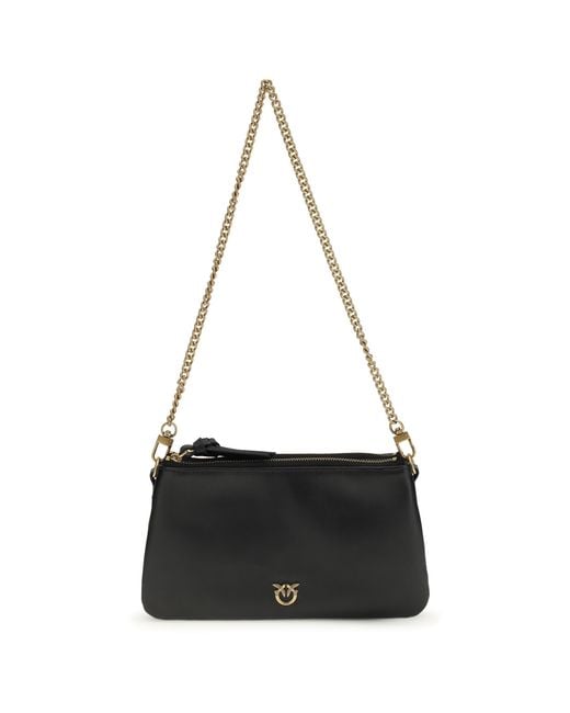 Pinko White Mini Double Shoulder Bag