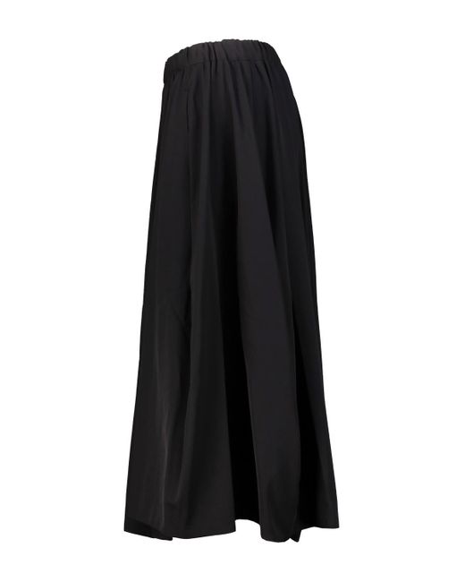 Comme des Garçons Black Wool Skirt Clothing