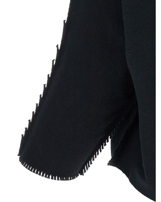 Issey Miyake Black 'Campagne' Sweater