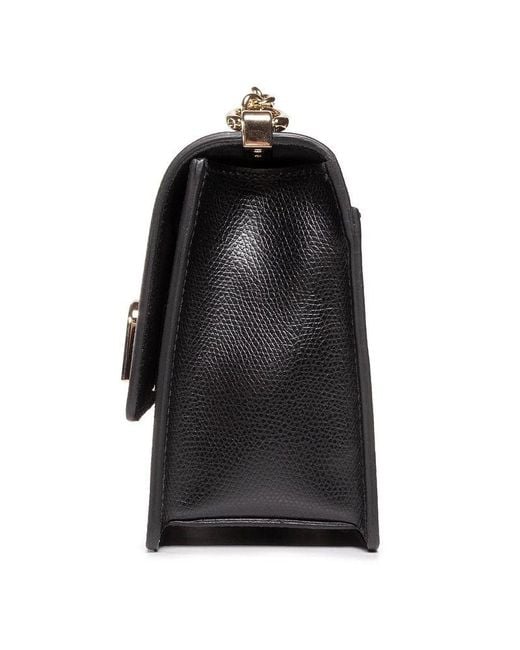 Furla Black Crossbody Bag- Leather Crossbody-Bags