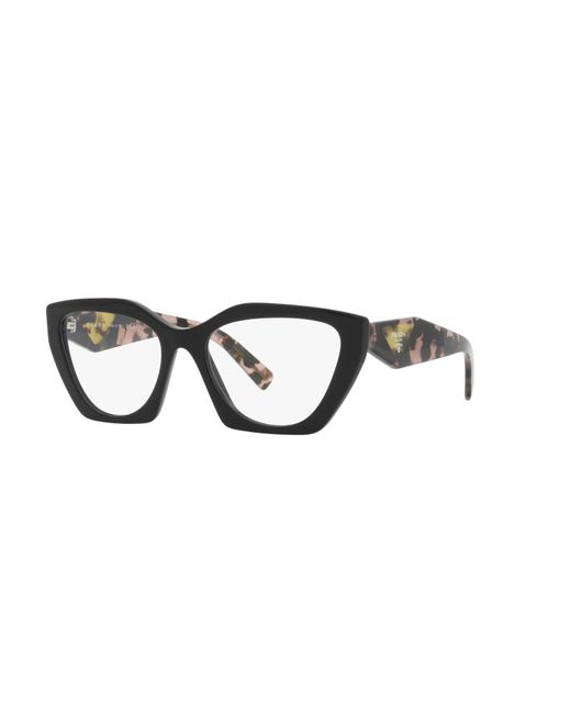 Prada Black Cat-Eye Glasses