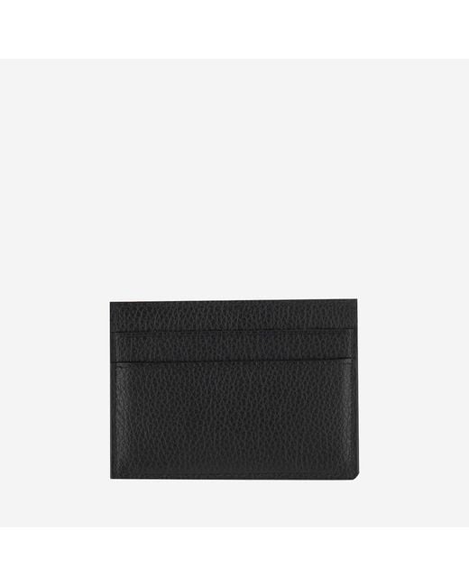 Balenciaga Black Neo Classic Card Holder Calf Leather Wallets & Cardholders for men